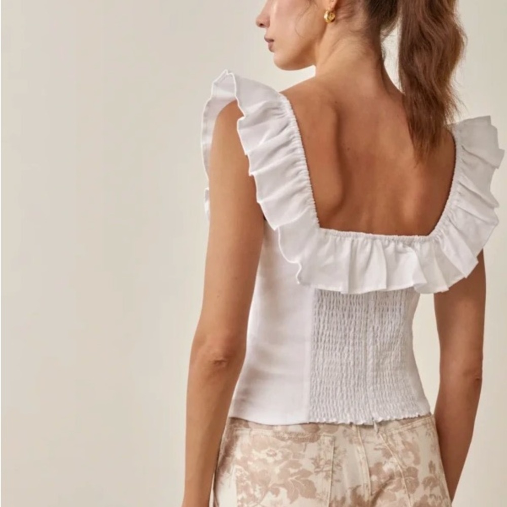 Reformation Rhode Linen Top - Picture 4 of 4